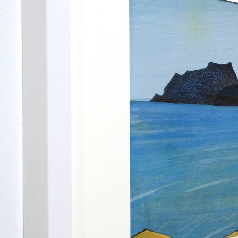 Original Abstract Seascape Painting by Oleksiy Zhukov