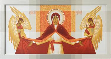 Print of Religious Paintings by Yuriy Hrechyn