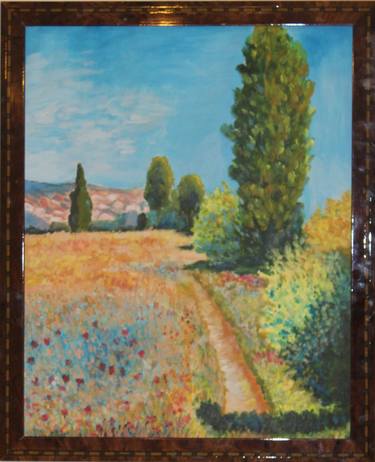 Original Impressionism Landscape Paintings by Kinga Hegedűs