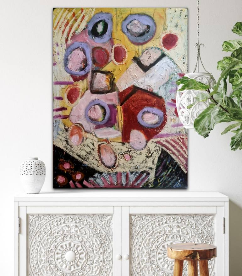 Original Abstract Expressionism Abstract Painting by Alison Aplin