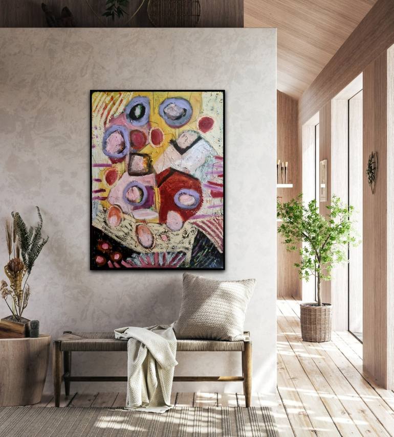 Original Abstract Expressionism Abstract Painting by Alison Aplin