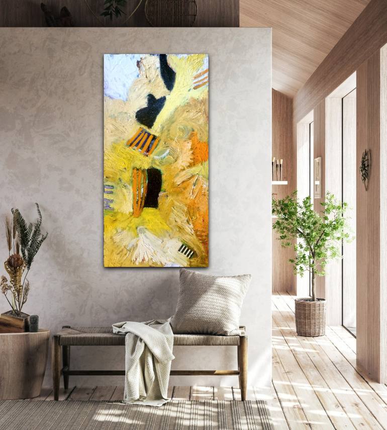 Original Abstract Expressionism Abstract Painting by Alison Aplin