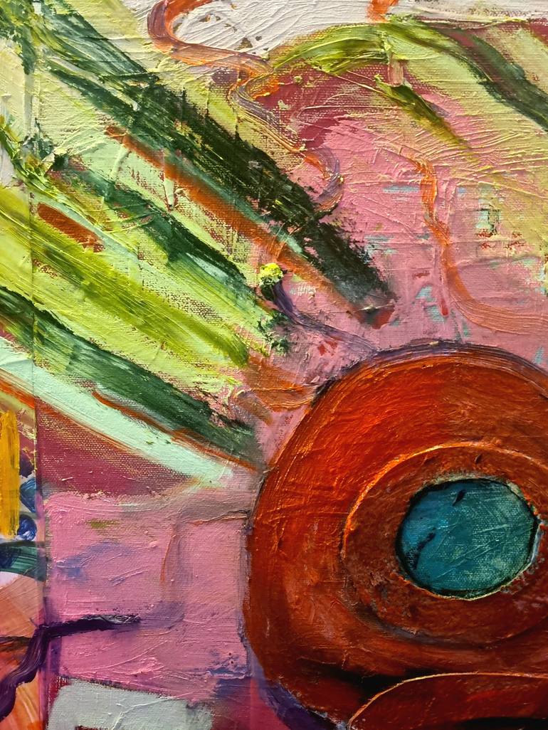 Original Abstract Expressionism Abstract Painting by Alison Aplin