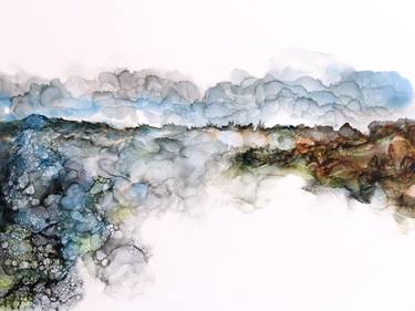 Original Landscape Painting by Renee Kamaretsos