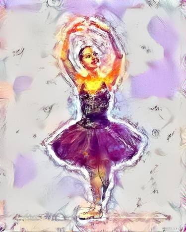 Young Ballerina - Limited Edition 1 of 1 thumb