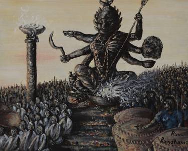 Print of Conceptual Religious Paintings by Ravi Randhawa