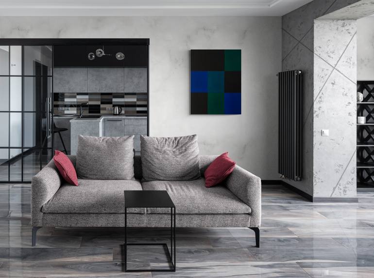 Original Contemporary Abstract Painting by Hoffmann Gallery