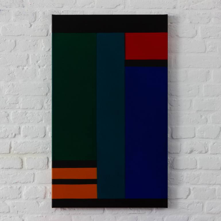 Original Abstract Expressionism Abstract Painting by Hoffmann Gallery