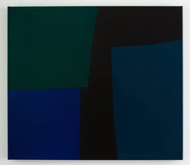 Original Minimalism Abstract Paintings by Klaus Hoffmann