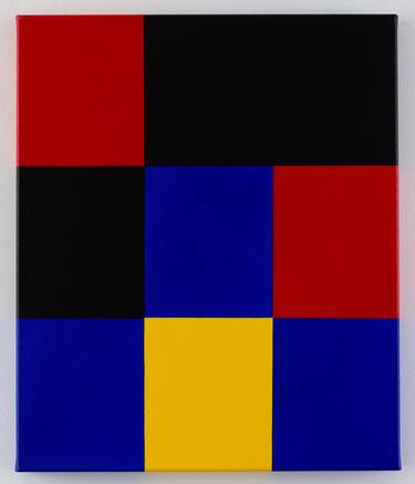 blue, red, yellow and black, KH#302 thumb