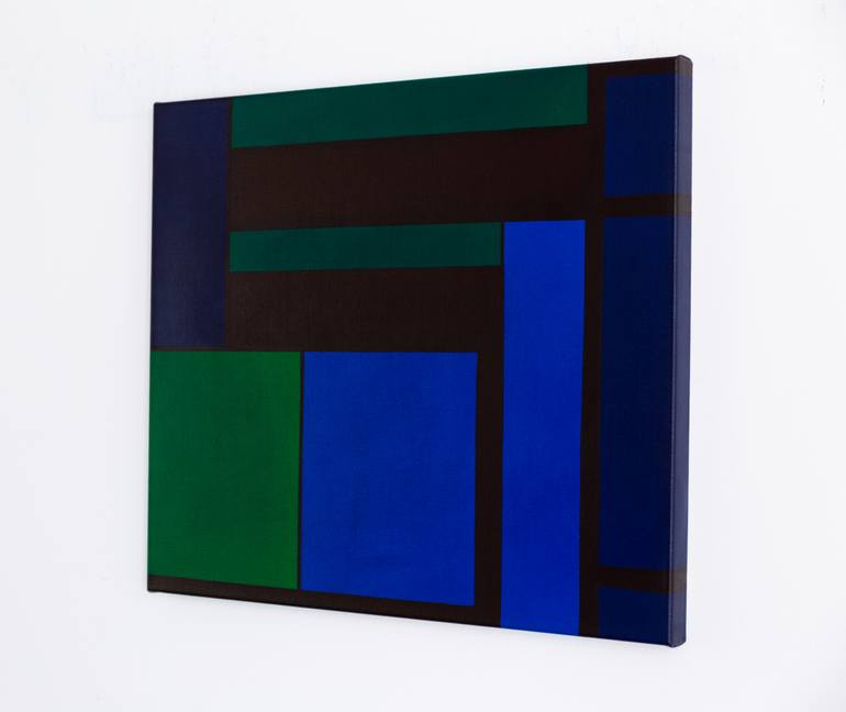 Original Color Field Painting Abstract Painting by Hoffmann Gallery
