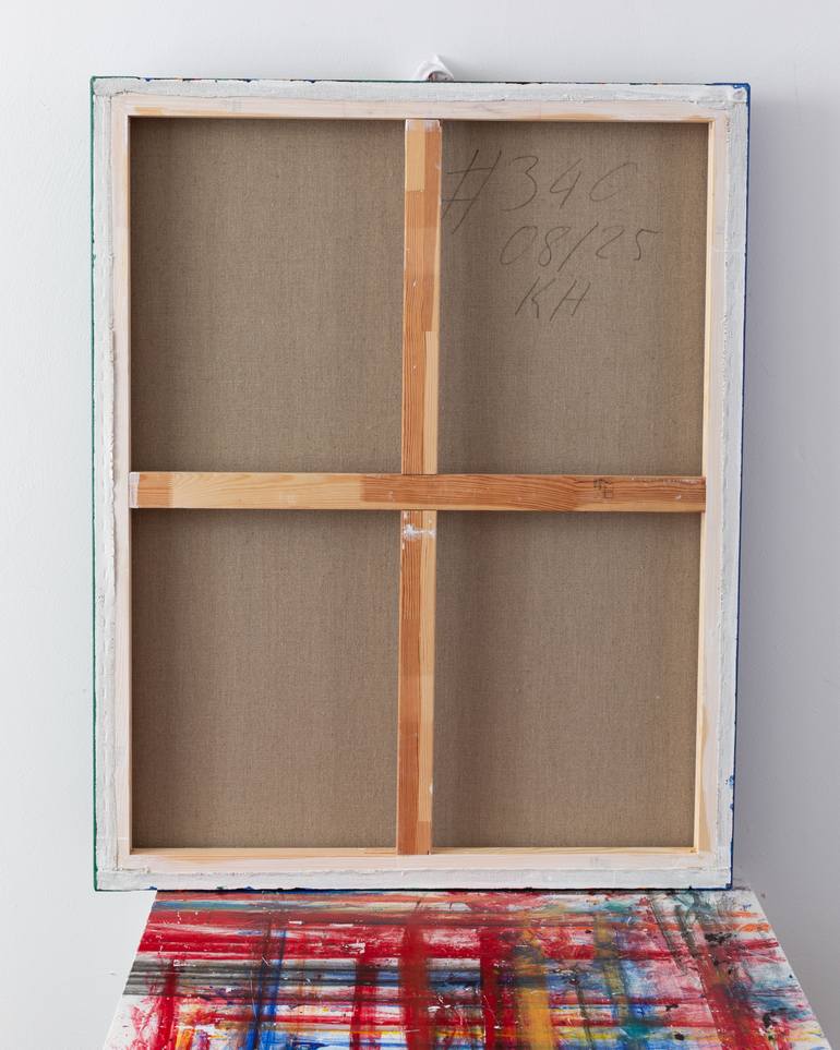 Original Geometric Abstract Painting by Hoffmann Gallery