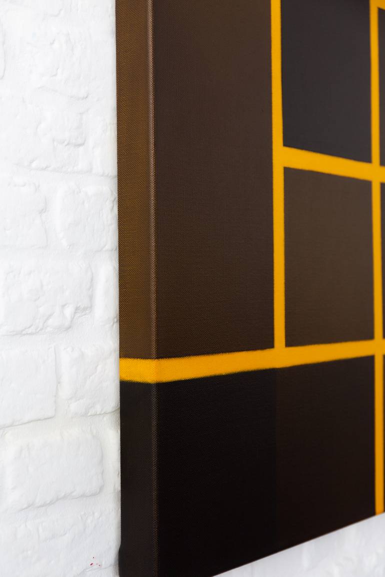 Original Conceptual Abstract Painting by Hoffmann Gallery