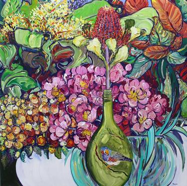 Original Fine Art Botanic Paintings by Megan Barrass