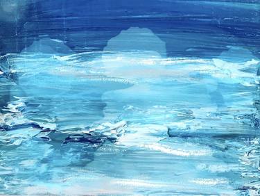 Original Abstract Water Paintings by Noelle Bairle