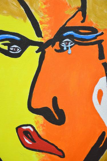 Original Abstract Expressionism Abstract Painting by David Fellerman
