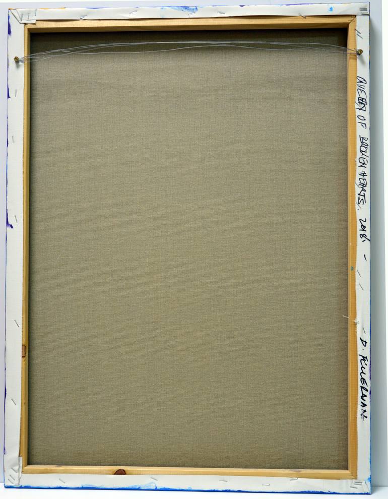 Original Abstract Expressionism Abstract Painting by David Fellerman
