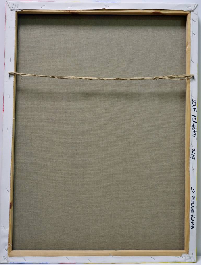 Original Abstract Expressionism Abstract Painting by David Fellerman