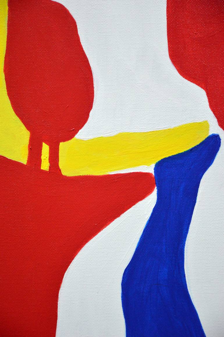 Original Abstract Expressionism Abstract Painting by David Fellerman
