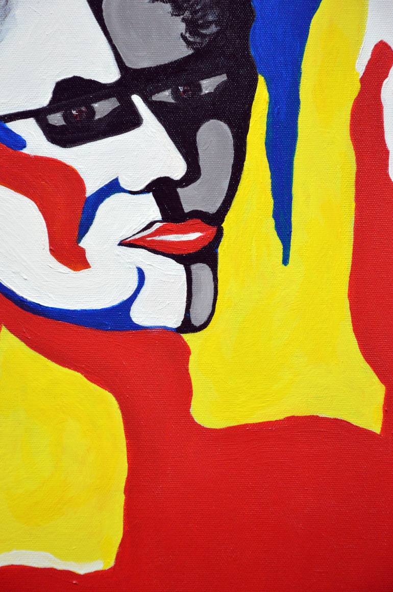 Original Abstract Expressionism Abstract Painting by David Fellerman