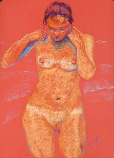 Print of Nude Drawings by Igor Biesiadka