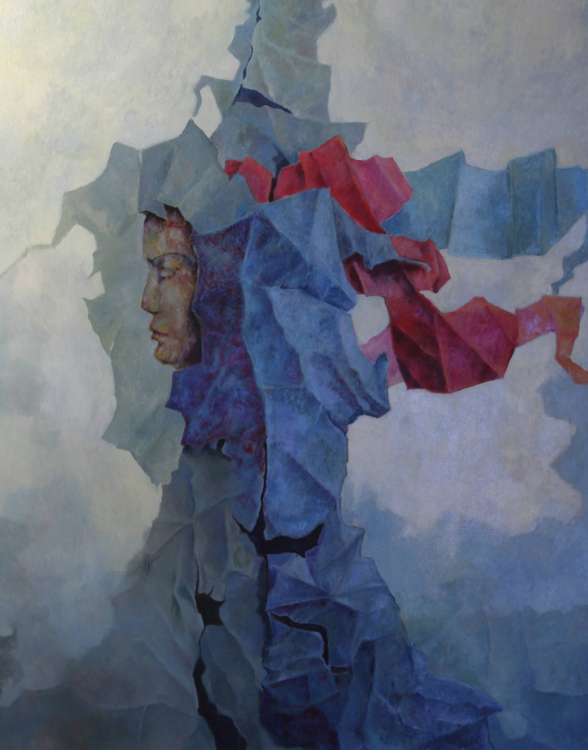 Blue XX 2019 Painting by Igor Biesiadka | Saatchi Art South Africa