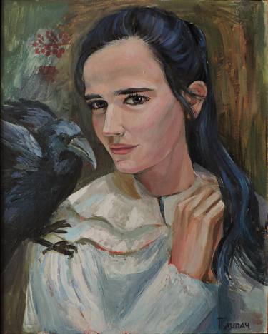 Original Portrait Painting by Galina Klipach