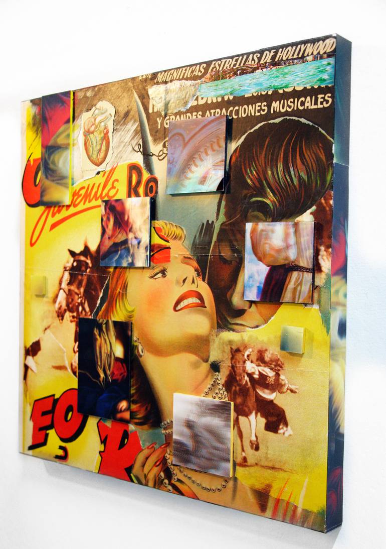 Original Other Pop Culture/Celebrity Collage by Marlene Weisman
