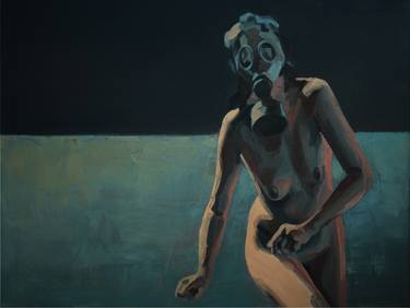 Print of Conceptual Nude Paintings by Roman Durcek