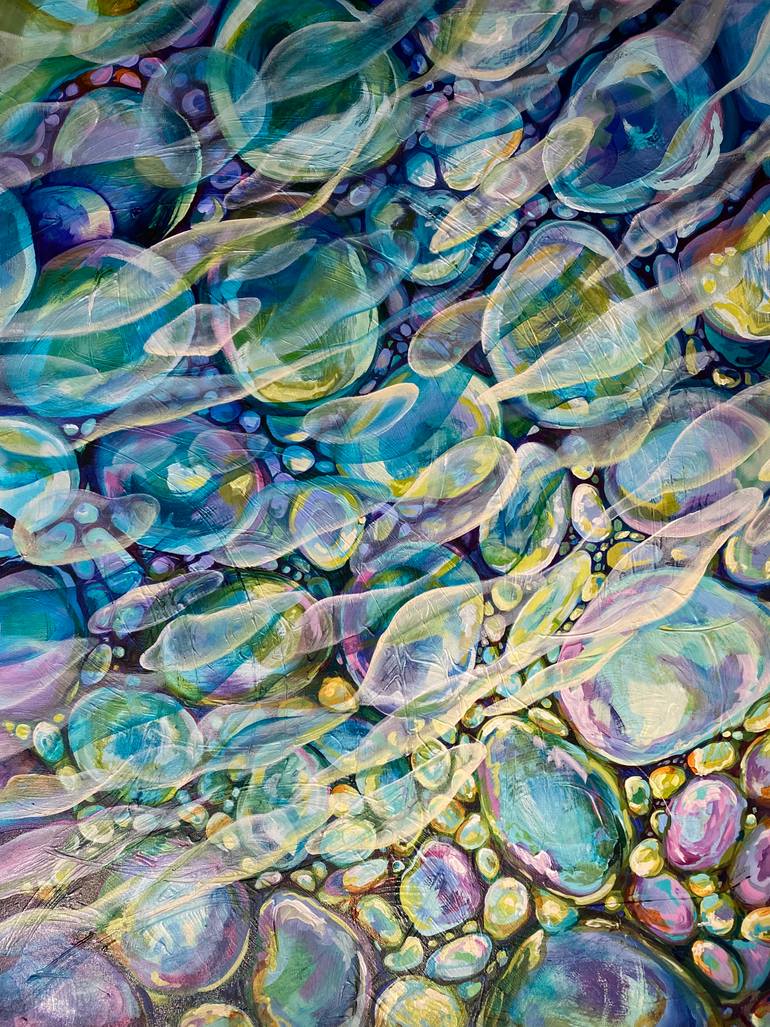 Original Contemporary Beach Painting by Alison Price