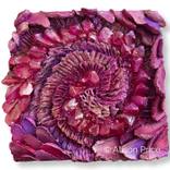 All the Magenta - Purely Textural Map Points series by Alison Price