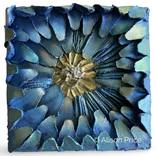 Jardin Marjorelle - Purely Textural Map Points series by Alison Price