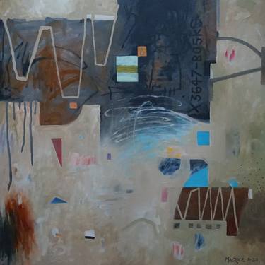 Original Abstract Paintings by Maurice Fernandez