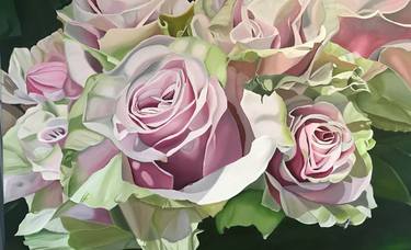 Original Modern Floral Paintings by sigrid patterson