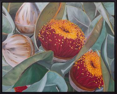 Original Fine Art Floral Paintings by sigrid patterson