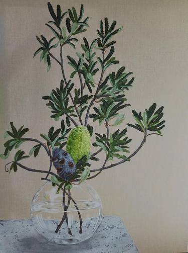 Original Conceptual Still Life Paintings by sigrid patterson