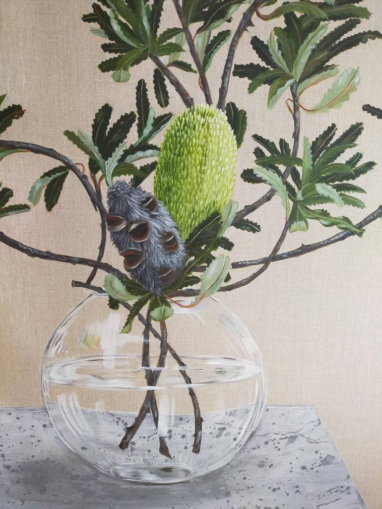 Original Still Life Painting by sigrid patterson