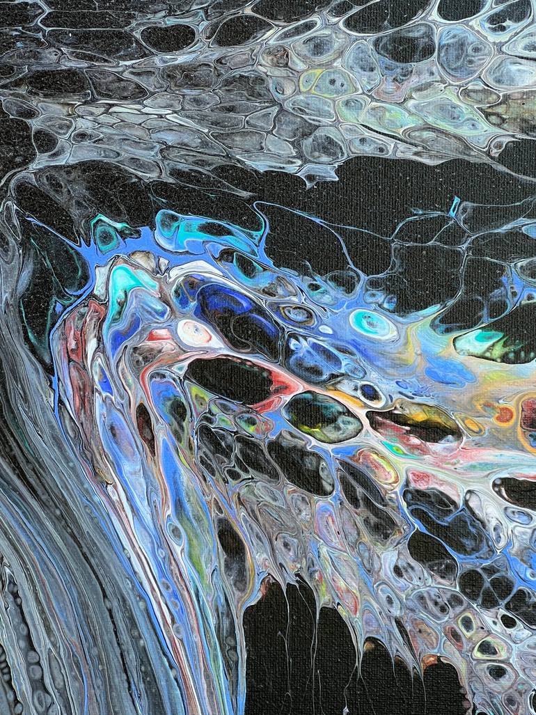 Original Abstract Expressionism Abstract Painting by Yurij Pankevich