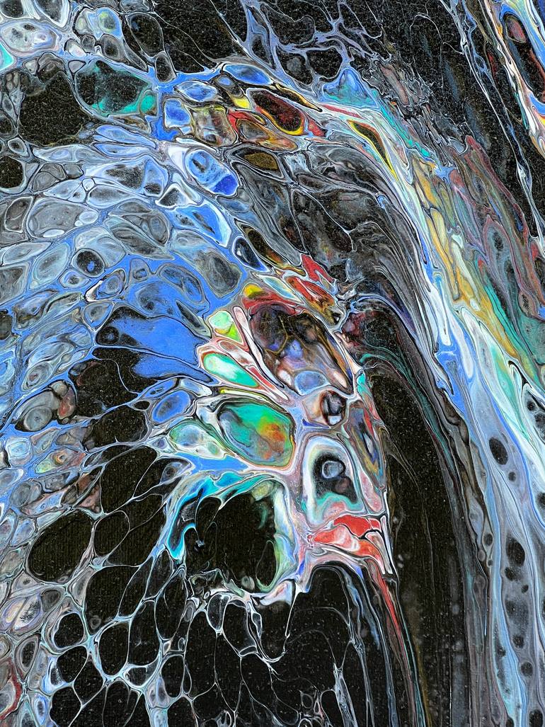 Original Abstract Expressionism Abstract Painting by Yurij Pankevich