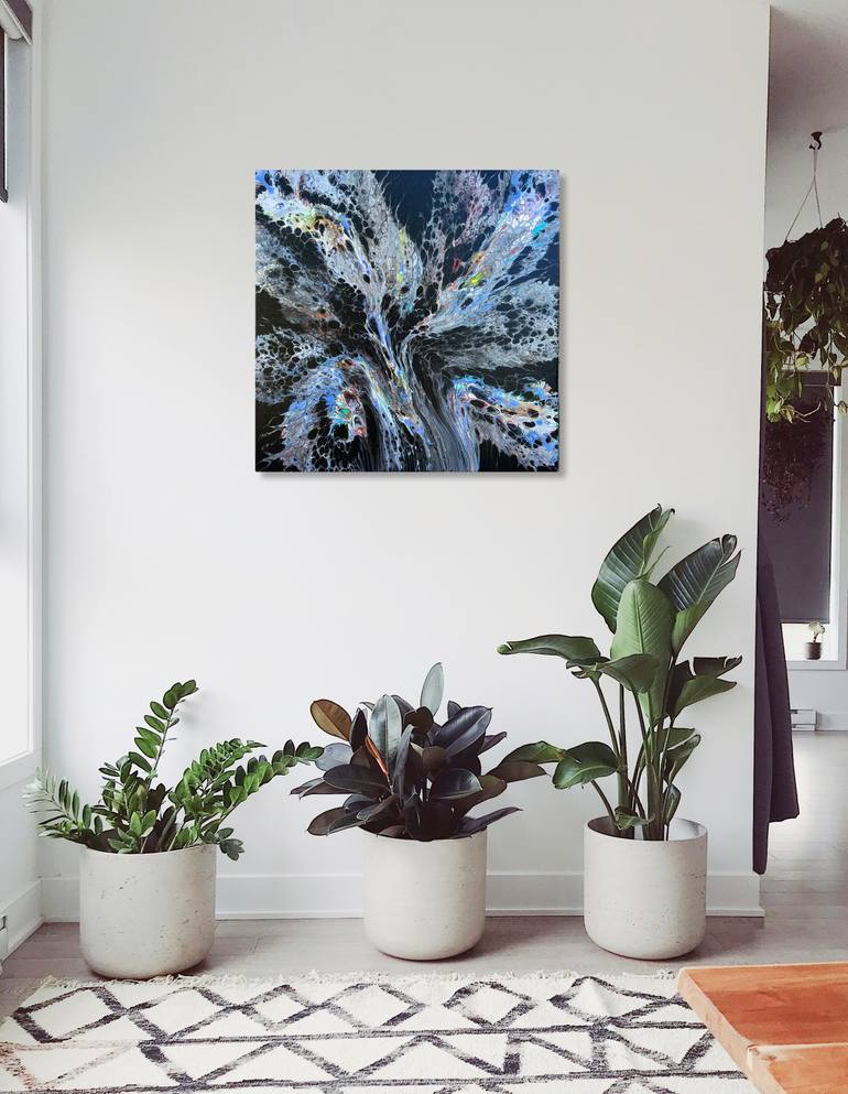 Original Abstract Expressionism Abstract Painting by Yurij Pankevich