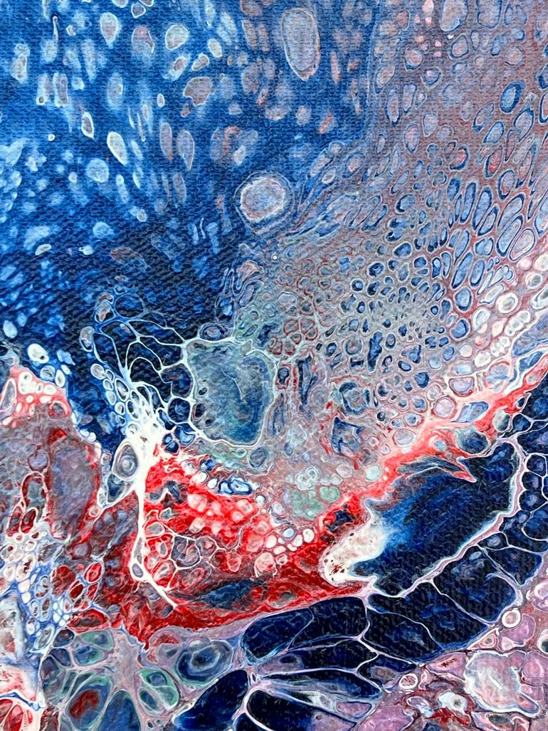 Original Abstract Expressionism Abstract Painting by Yurij Pankevich