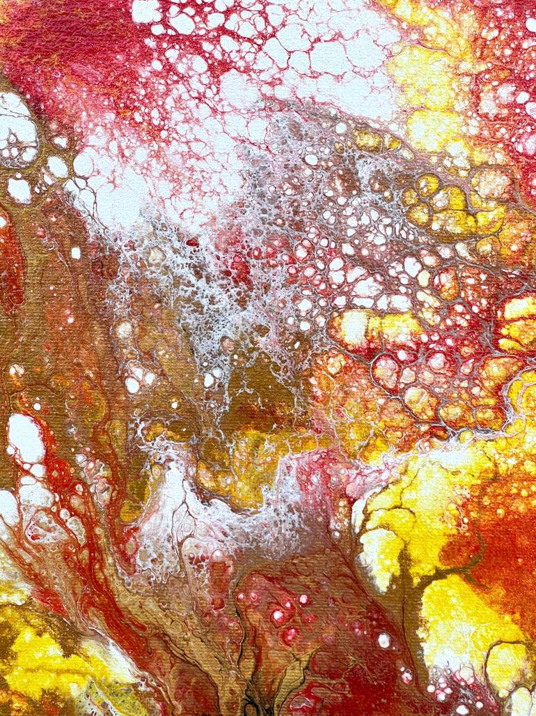 Original Abstract Expressionism Abstract Painting by Yurij Pankevich