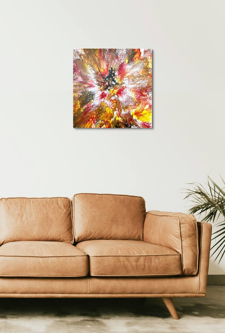 Original Abstract Expressionism Abstract Painting by Yurij Pankevich