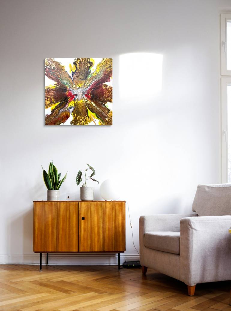 Original Abstract Expressionism Abstract Painting by Yurij Pankevich