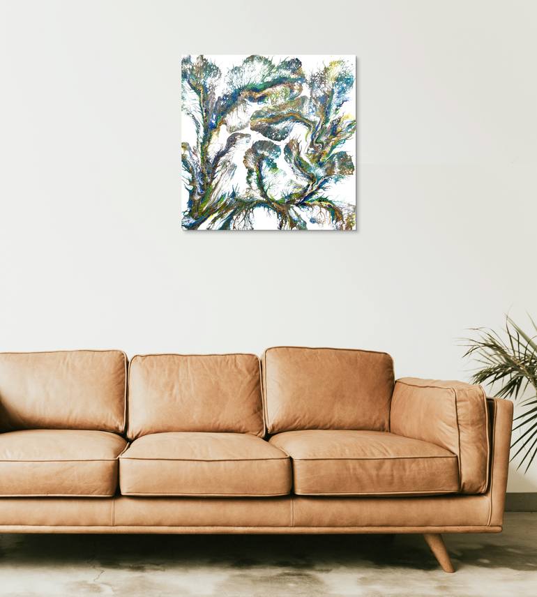 Original Abstract Expressionism Abstract Painting by Yurij Pankevich