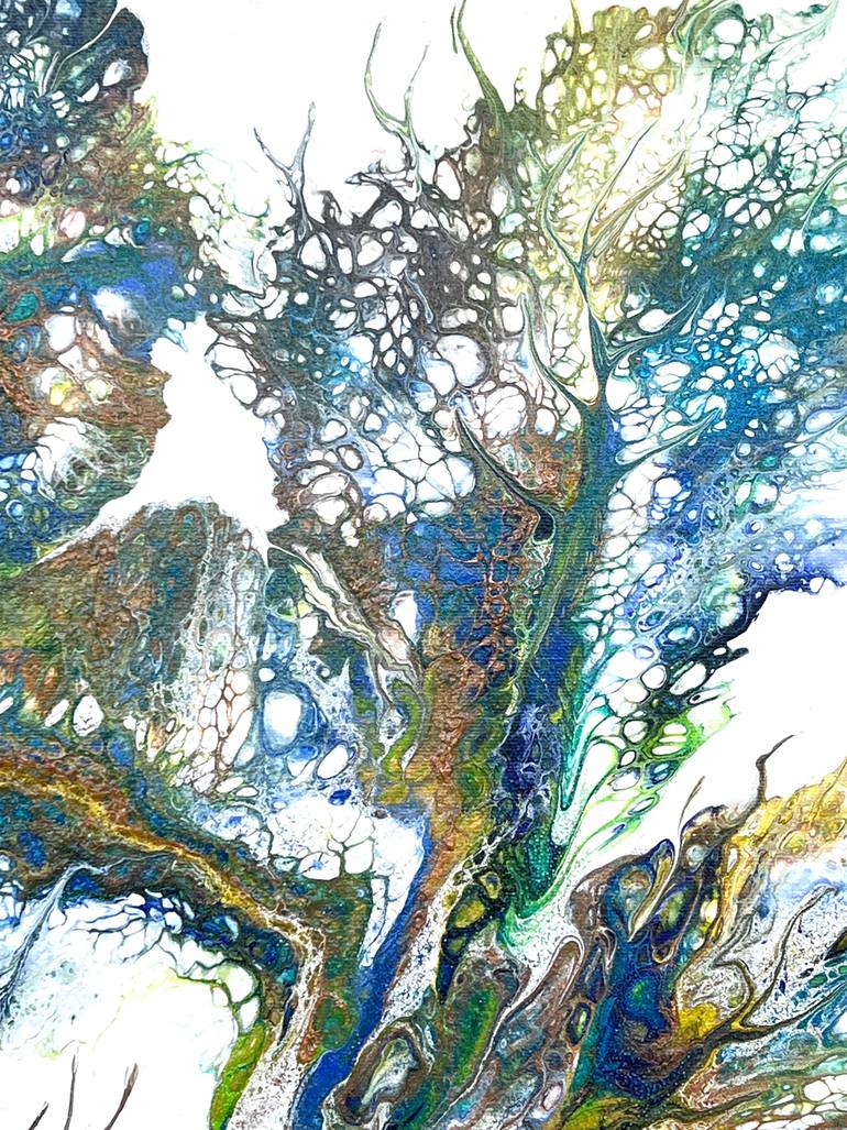 Original Abstract Expressionism Abstract Painting by Yurij Pankevich