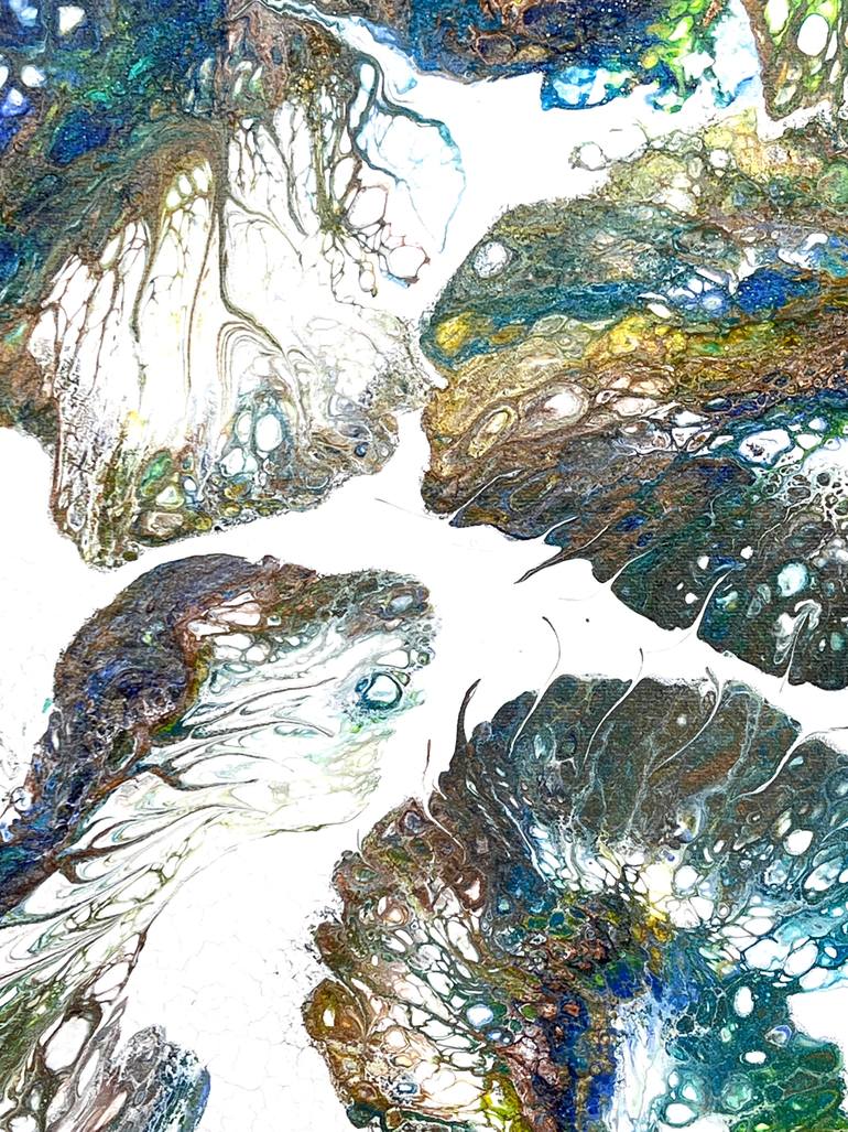 Original Abstract Expressionism Abstract Painting by Yurij Pankevich