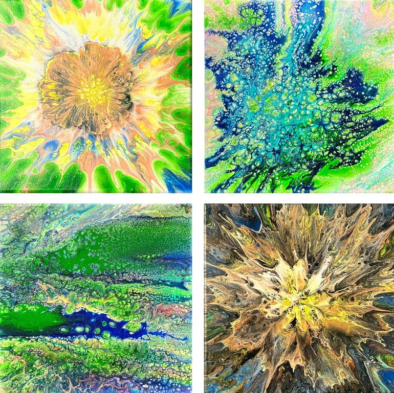 Original Contemporary Abstract Paintings by Yurij Pankevich