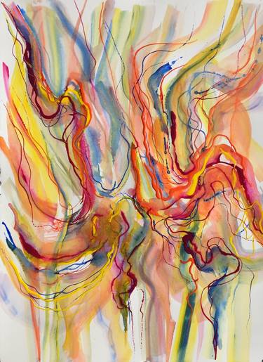 Original Abstract Expressionism Abstract Paintings by Barbara Berlin