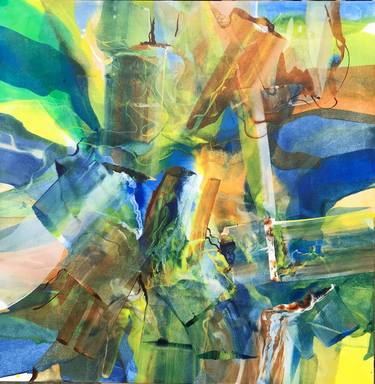 Original Abstract Expressionism Abstract Paintings by Barbara Berlin